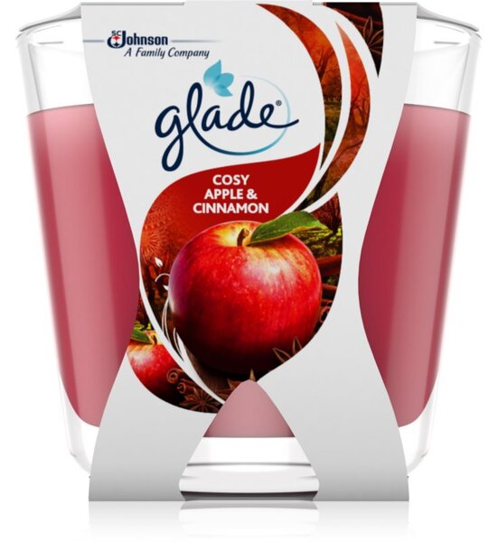 GLADE Cosy Apple&Cinnamon vonná sviečka 70 g