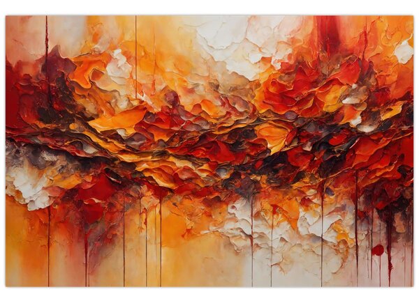 Obraz - Abstrakcia (90x60 cm)