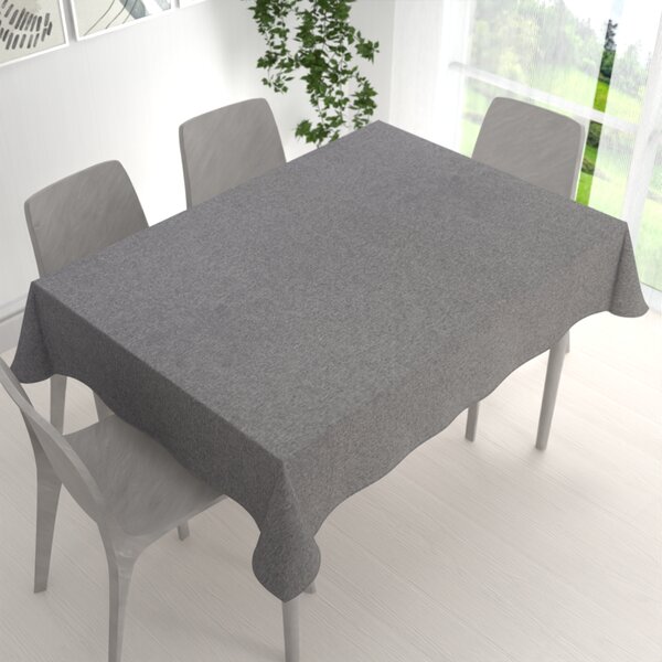 Biante Dekoračný obdĺžnikový obrus BKT-551 Sivý režný 50x100 cm