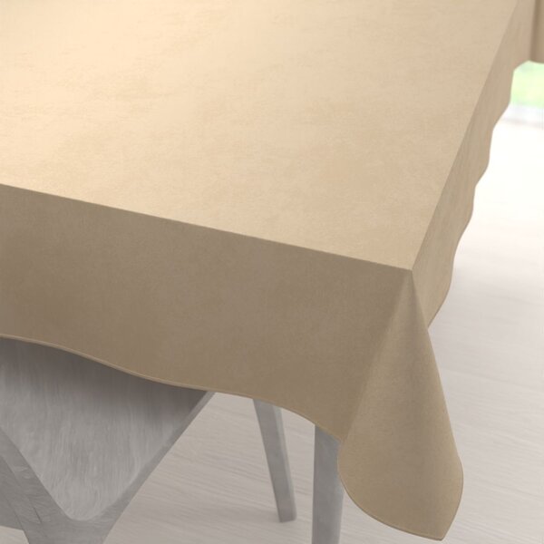 Biante Zamatový obdĺžnikový obrus Velvet Premium SVP-045 Kávovo béžový 60x100 cm