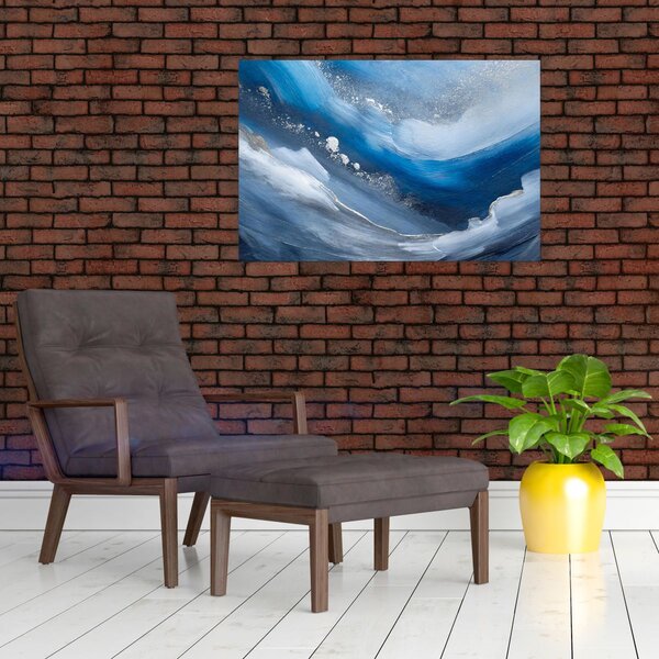 Obraz - Abstrakcia oceánu (90x60 cm)