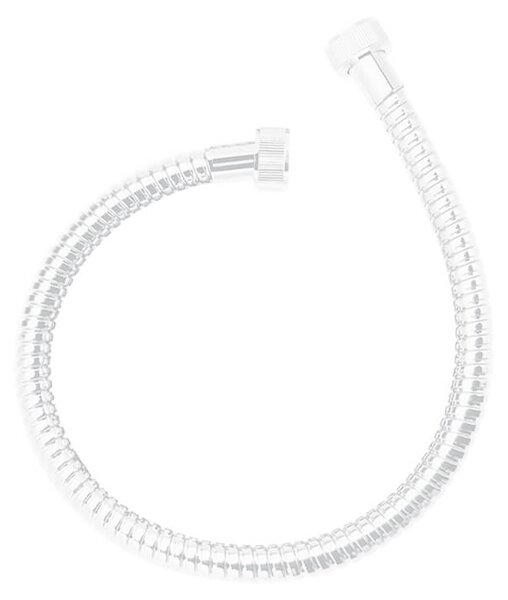 Laveo Sprchová hadica pripojovacia 70 cm Arno - CRA_6PTD, biela