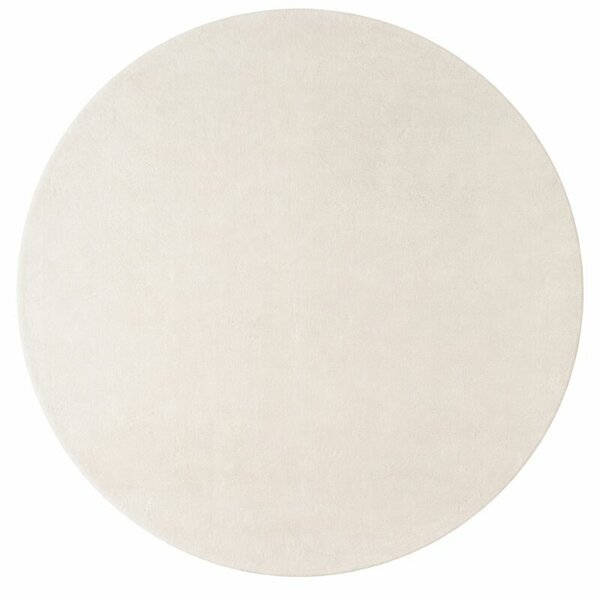 Ayyildiz , Kusový koberec Joy 1400 cream kruh, 120x120 (priemer) kruh, biela, chodba / predsieň