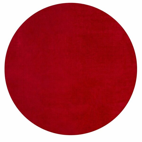 Ayyildiz , Kusový koberec Joy 1400 red kruh, 80x80 (priemer) kruh, červená, chodba / predsieň