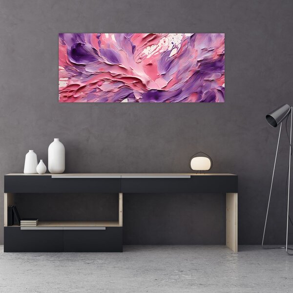 Obraz - Romantická abstrakcia (120x50 cm)