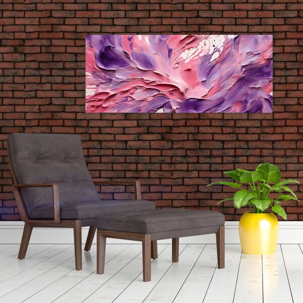 Obraz - Romantická abstrakcia (120x50 cm)