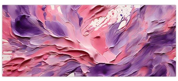 Obraz - Romantická abstrakcia (120x50 cm)