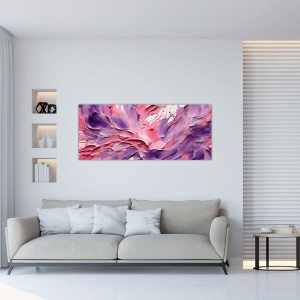 Obraz - Romantická abstrakcia (120x50 cm)