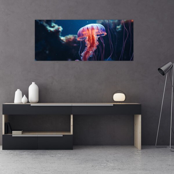 Obraz - Medúzka (120x50 cm)