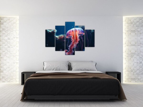 Obraz - Medúzka (150x105 cm)