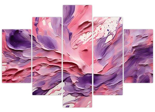 Obraz - Romantická abstrakcia (150x105 cm)