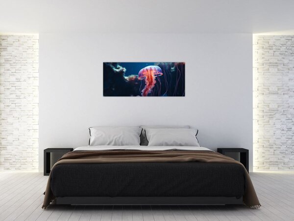Obraz - Medúzka (120x50 cm)
