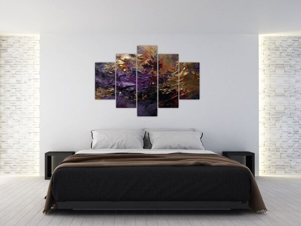 Obraz - Textúrovaná abstrakcia (150x105 cm)