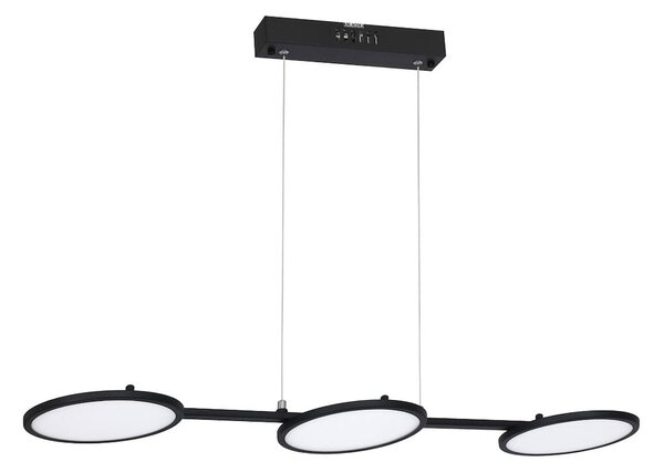 Závesné LED svietidlo Giro, 3x LED 30w, 4000k, b