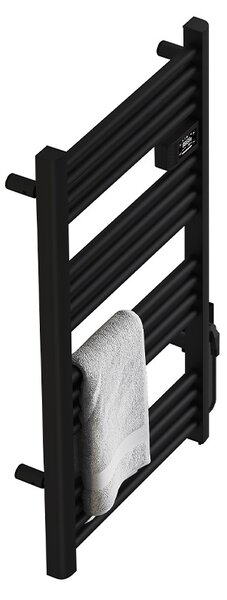 BPS-koupelny Elektrický kúpeľňový radiátor LOA BL 500W 54x96 cm, čierny