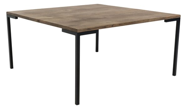 Dizajnový konferenčný stolík Willie 90 cm dymový dub