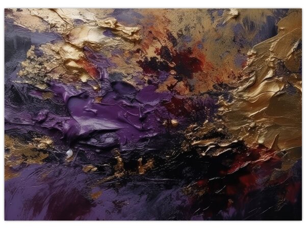 Obraz - Textúrovaná abstrakcia (70x50 cm)