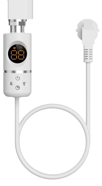 BPS-koupelny Elektrický kúpeľňový radiátor MANAM WH 300W, 40x50 cm, biely