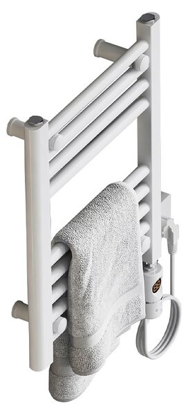 BPS-koupelny Elektrický kúpeľňový radiátor MANAM WH 300W, 40x50 cm, biely