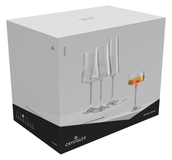 BOHEMIA XTRA POHÁR NA ŠAMPANSKÉ 210ML SADA 6KS