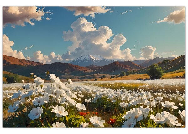 Obraz - Pokojná krajina (90x60 cm)