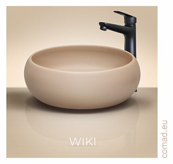 Comad Keramické umývadlo na dosku UN-WIKI-MC, cappuccino