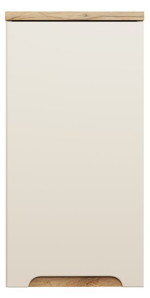 Comad Kúpeľňová skrinka závesná horná Bali Cashmere 35 kašmír/dub wotan