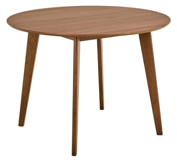 ROXY prírodný orech 90 cm - OKRÚHLY DREVENÝ STÔL DO KUCHYNE/JEDÁLNE RETRO