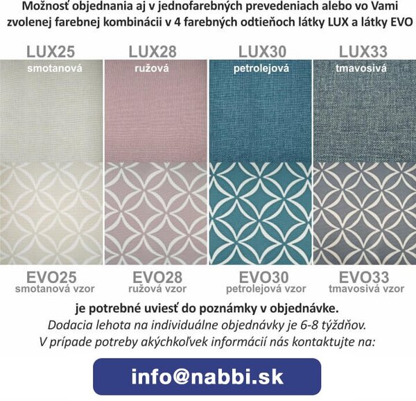 Kreslo (ušiak) Belek - cappuccino / vzor / buk