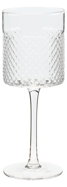 KONDELA Poháre na víno, set 6 ks, 410 ml, číra, AVEIRO TYP 2