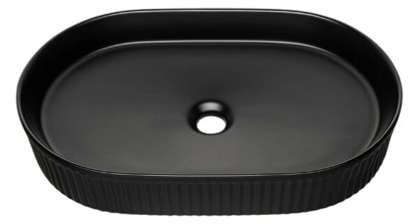 Comad Keramické umývadlo na dosku BEYOND 3 BLACK, čierna mat