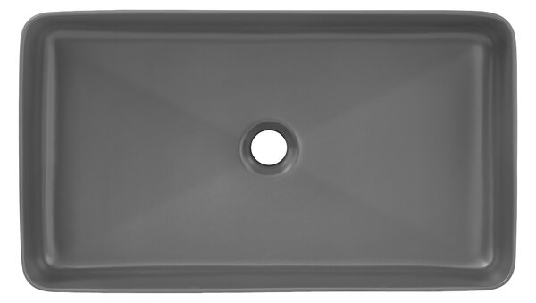 Comad Keramické umývadlo na dosku UM-6275 SLIM 60, sivá