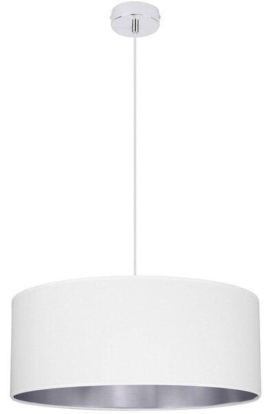 Závesné svietidlo Shade, 1x textilné tienidlo (výber z 2 farieb), (výber z 3 farieb konštrukcie), (fi 50cm), ch