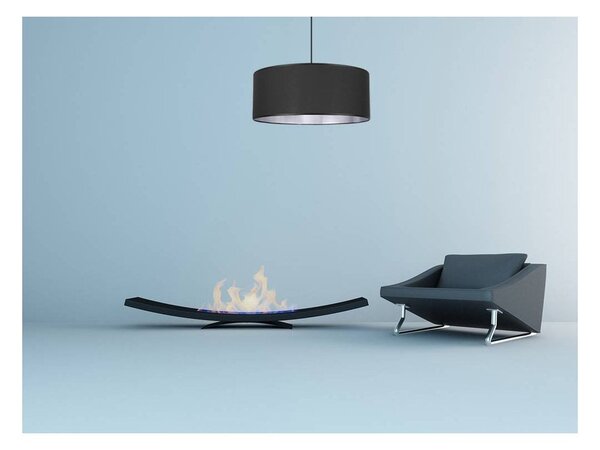 Závesné svietidlo Shade, 1x textilné tienidlo (výber z 2 farieb), (výber z 3 farieb konštrukcie), (fi 50cm), ch