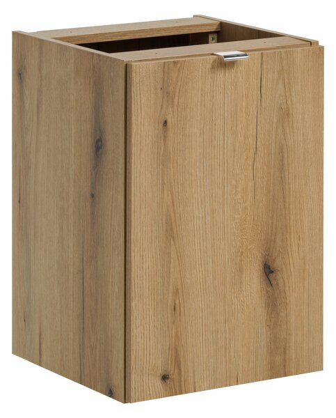Comad Doplnková kúpeľňová skrinka nízka s košom na prádlo Nova Oak 40 dub coast evoke
