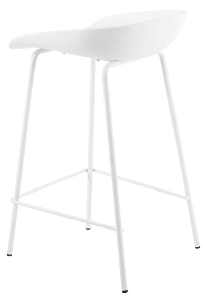 MUZZA Barová stolička atten 65 cm biela