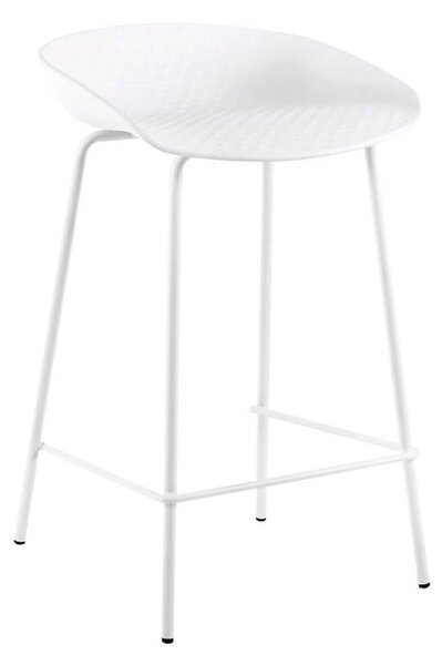 MUZZA Barová stolička atten 65 cm biela