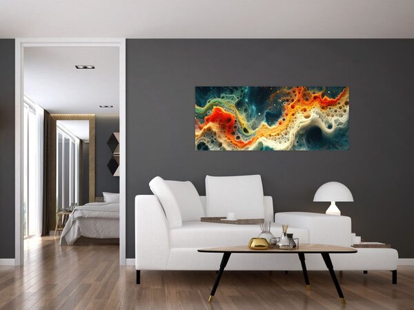 Obraz - Moderné abstrakcie (120x50 cm)