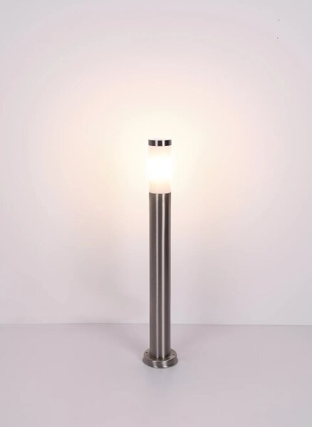 Globo 31588 - Vonkajšia lampa BOSTON 1xE27/23W/230V IP44 80 cm lesklý chróm