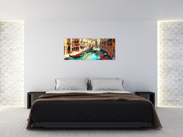 Obraz - Benátky (120x50 cm)