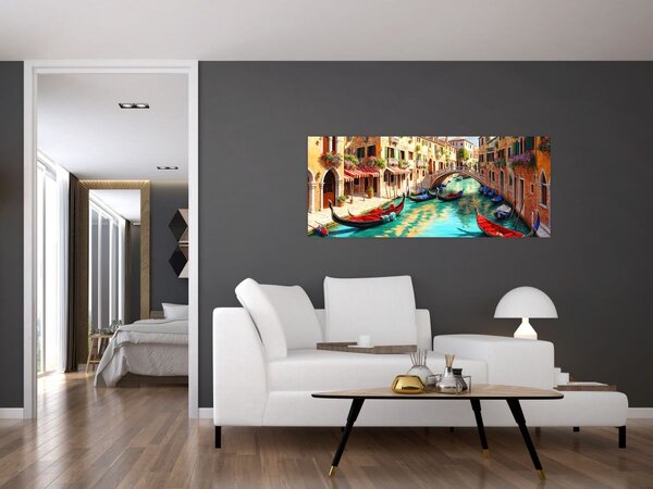 Obraz - Benátky (120x50 cm)