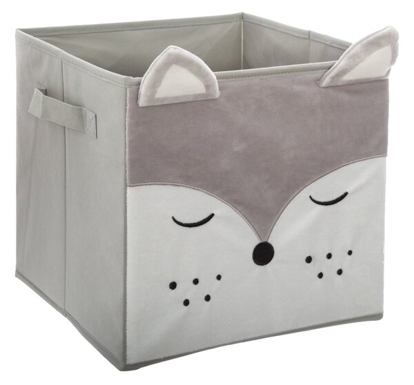Úložný box Wolf, 29x29x29 cm, sivá BX