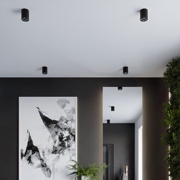 Stropné LED svietidlo Zoe, 4x LED 9w, 4000k, b