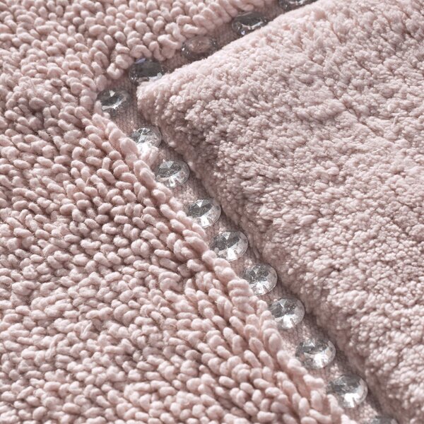 PREDLOŽKA DO KÚPEĽNE CHIC 50X70 CM RUŽOVÁ