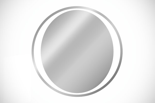 Comad Závesné zrkadlo s LED osvetlením Aurelia ⌀80 cm