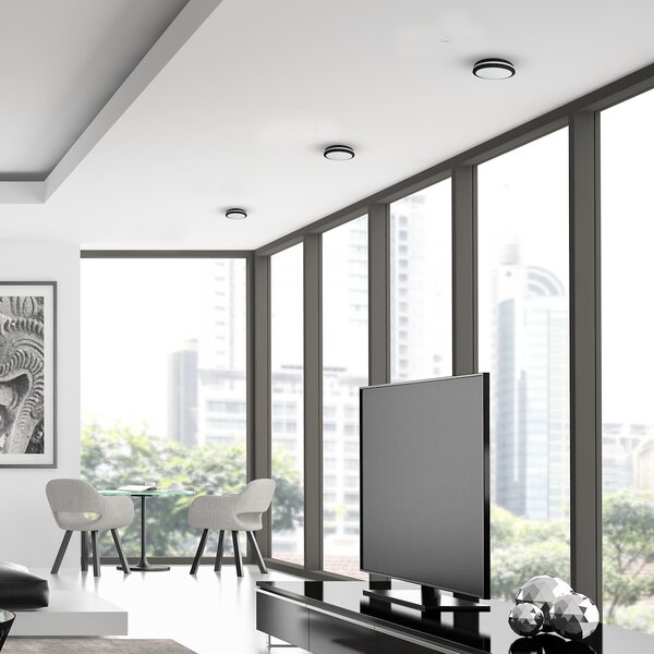 Stropné LED svietidlo Marlon, 1x LED 12w, 4000k, b