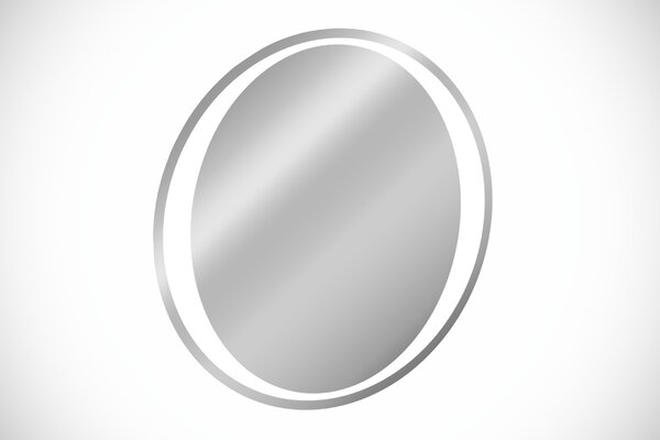 Comad Závesné zrkadlo s LED osvetlením Aurelia ⌀80 cm