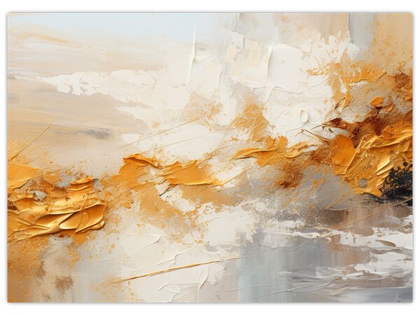 Obraz - Zlatá textúra (70x50 cm)