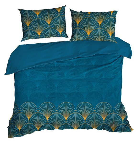 MAKOSATÉNOVÉ OBLIEČKY LIMITED COLLECTION LOTOS1 160X200 CM, 2KS 70X80 CM VZOROVANÉ