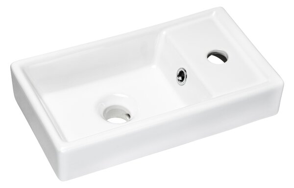 Comad Nábytkové keramické umývadlo UM-VEDEA 40, 40x22 cm, biela lesklá